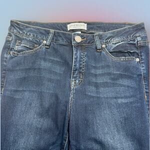 LANE BRYANT Women’s 12 SUPER STRETCH SKINNY Blue Jeans